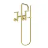Newport Brass1400_4283East Square Exposed Tub and Hand Shower Set Wall Mount 
