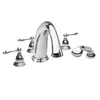 Newport Brass3_857CSeaport Roman Tub Faucet w/ Hand Shower Intended for use w/ Newport Brass rou